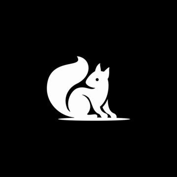 squirrel icon logo design inspiration
