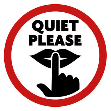 Quiet Please Sign Images – Browse 6,061 Stock Photos, Vectors, and ...