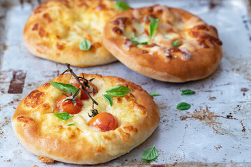 Georgian khachapuri imeruli - Georgian traditional cuisine