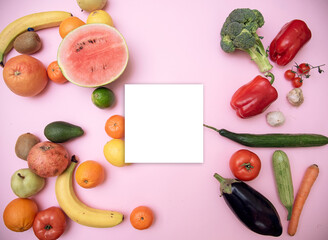 set of vegetables
