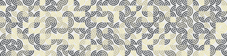Obraz premium Abstract Geometric Pattern generative computational art illustration