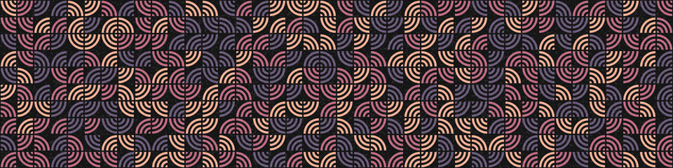 Abstract Geometric Pattern generative computational art illustration