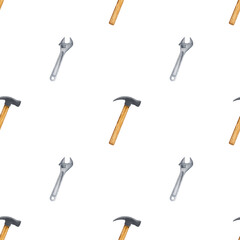 LABOR DAY. Beautiful drawing of construction tools. View from above, close-up. Preparing for the celebration. Congratulations to family, relatives, friends and colleagues. National holiday concept