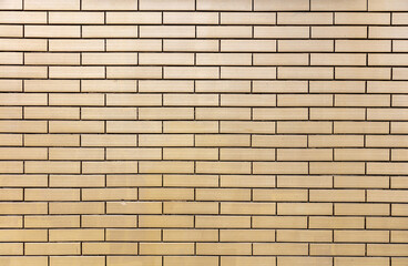 Fototapeta premium Brick wall background texture. Building wall facade, masonry,