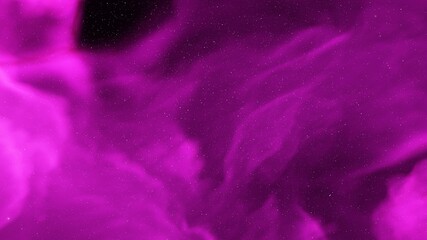 Colorful cosmos with stardust and milky way. Magic color galaxy. Infinite universe and starry night. 3d render