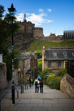 Edinburgh Skyline during a summers day