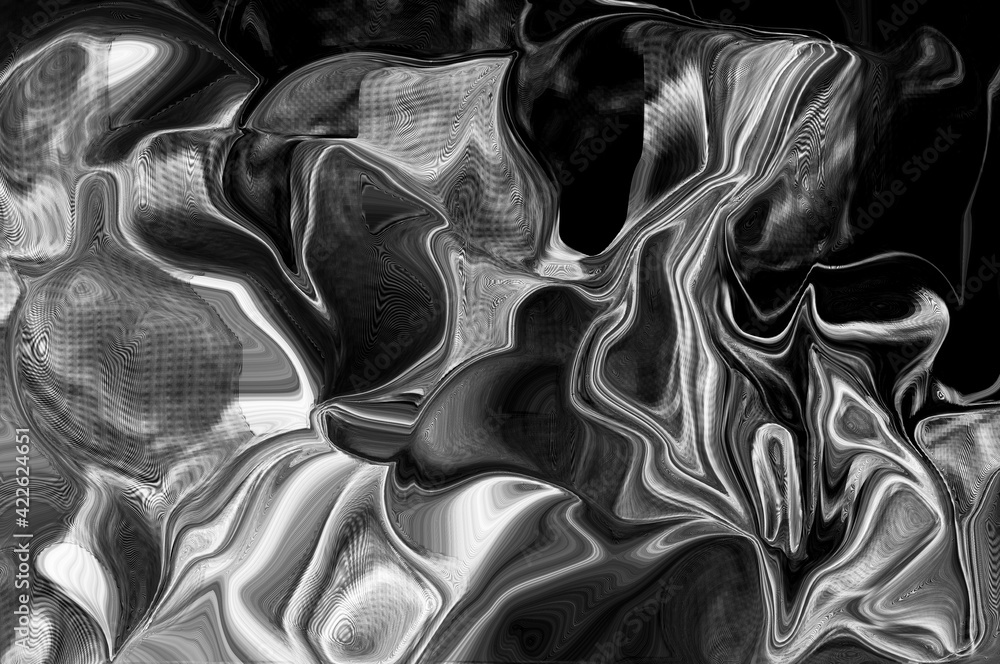 Poster abstract digital pattern / abstract minimalistic background of a digital monochrome pattern.