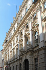 baroque residential (?) building in vienna (austria)