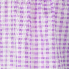 pink plaid fabric