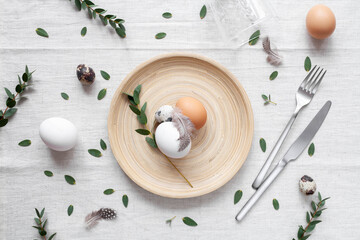 Happy easter concept