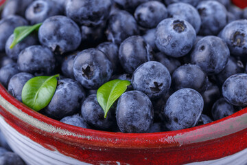 Fresh blueberry background. Blueberry Texture Close Blueberry Antioxidant Organic Superpeed Bowl Concept Healthy Nutrition