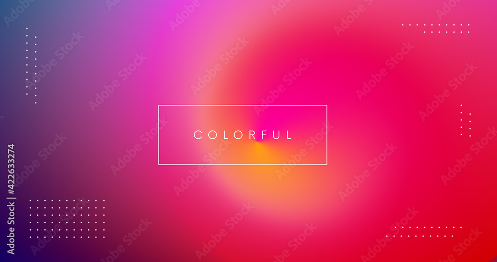 Poster abstract minimalist gradient background. modern colorful backdrop. cool trendy soft color illustrati