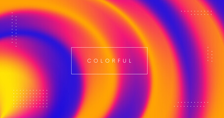 Minimal colorful fluid background. Modern abstract futuristic backdrop.
