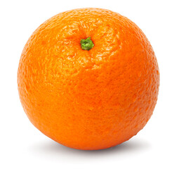 orange fruit isolated on white background. clipping path