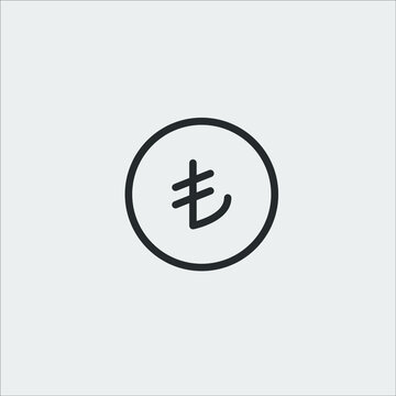 recommend clip art: Turkish lira icon vector sign symbol