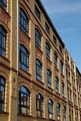 Saniertes früheres Fabrikgebäude in Berlin-Oberschöneweide