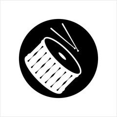 Drum Icon, Musical Instrument Icon