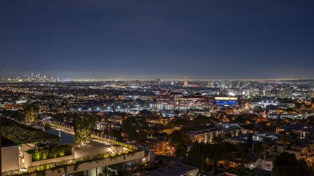 View of DTLA from West Hollywood. 