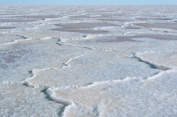 Paysages de Dallol, désert de Danakil, Éthiopie