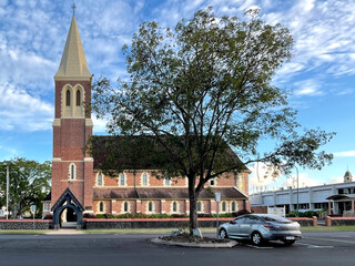 Fototapeta na wymiar Bundaberg Christ Church Anglican Church