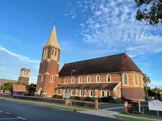 Fototapeta na wymiar Bundaberg Christ Church Anglican Church