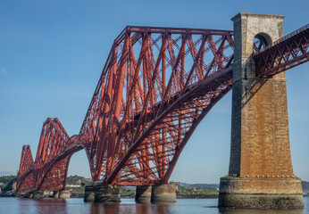 Forth Bridge In Scotland