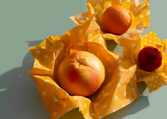 Reusable food beeswax wrappers in different sizes. Organic fabric covers for storing food. Zero...