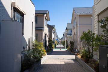 閑静な住宅街