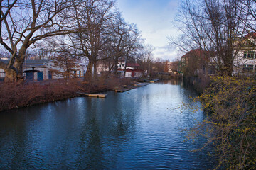 Saale Leipzig Kanal, Wasserstadt Leipzig, Sachsen, Deutschland