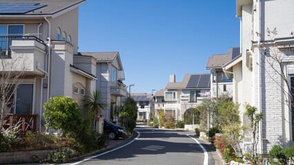 閑静な住宅街