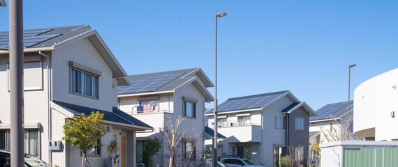閑静な住宅街