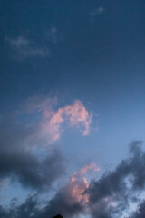 clouds in the sky