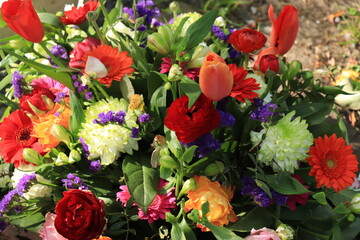 Mixed spring bouquet