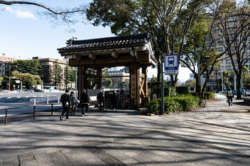 市役所駅入り口（名古屋地下鉄）