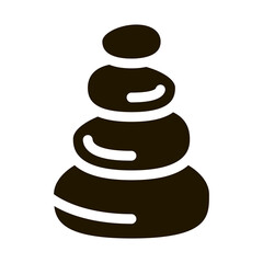 Stones Balance Icon Vector Glyph Illustration