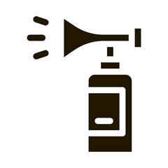 Fire Extinguisher Icon Vector Glyph Illustration