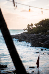 Mexico, Tulum
Ocean hitting rocks