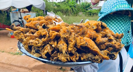 Fried bird