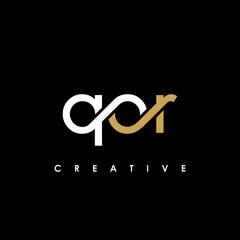 QOR Letter Initial Logo Design Template Vector Illustration