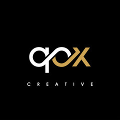 QOX Letter Initial Logo Design Template Vector Illustration