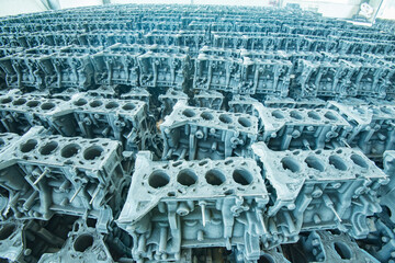 Busy changj in the factory