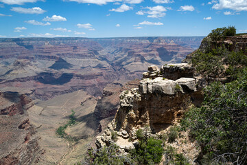 Traveling USA landmark. Grand Canyon. Arizona South Rim