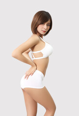 Fototapeta premium woman in sportwear