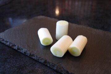 白ネギ・焼肉・파