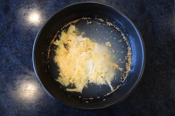 ネギ玉子ライス