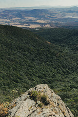 view from the mountain