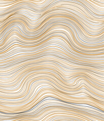 Seamless wavy pattern design on white background