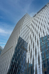 Obraz premium Modern architecture high-rise building, glass curtain wall office building