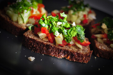 sandwich with vegetables 
