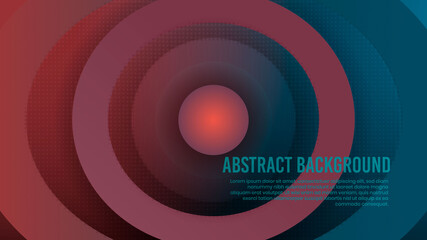 abstract background in gradient circle